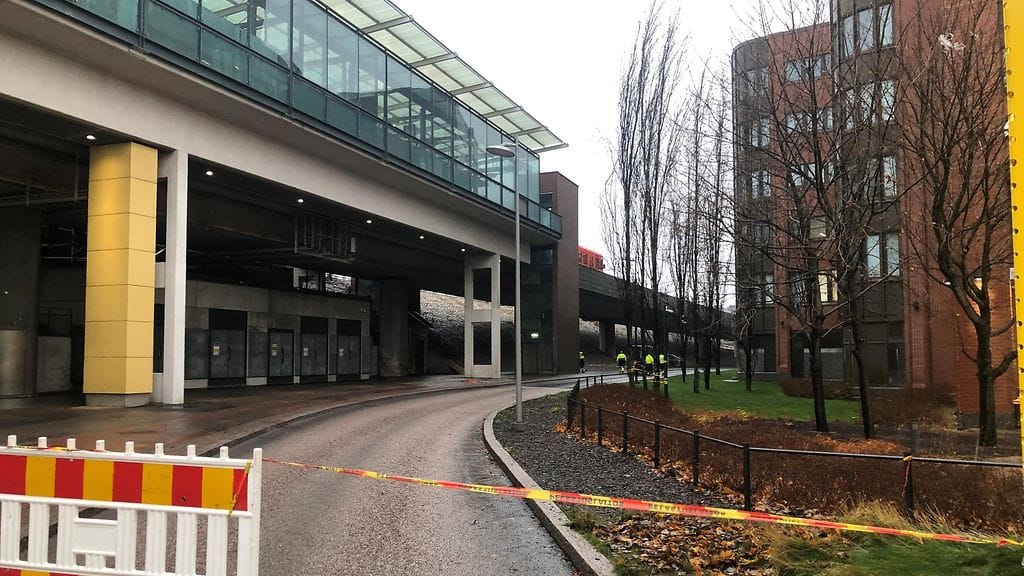 Kalasatama myrsky marraskuussa 2020