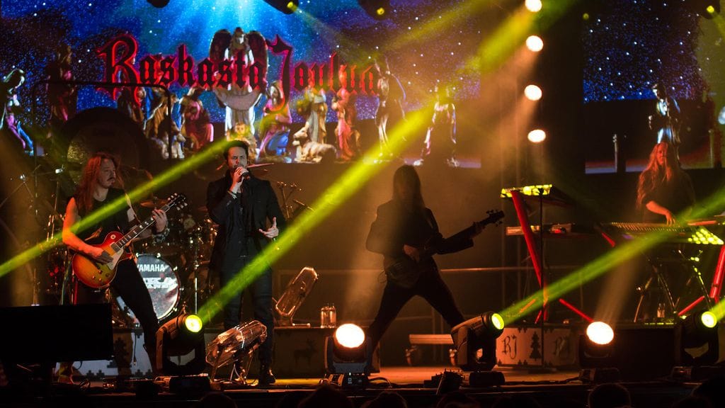 Raskasta Joulua -kiertue keskeytyy kornatilanteen vuoksi. Arkistokuva vuoden 2019 kiertueelta.