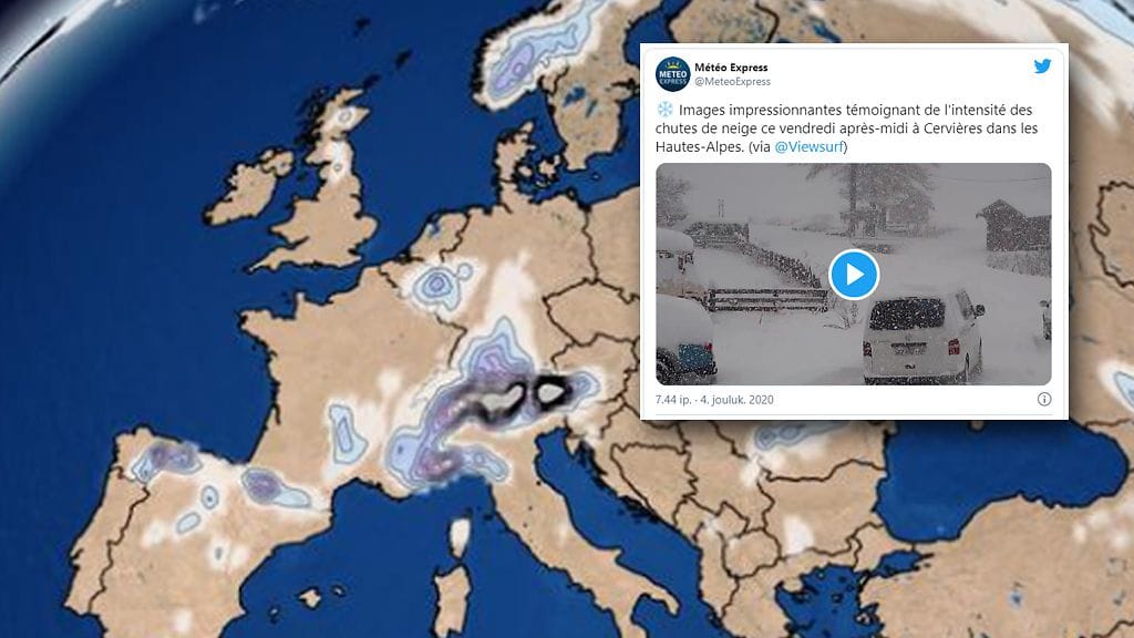 Foreca-lumi-eurooppa