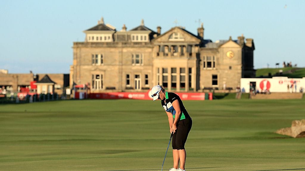 Minea Blomqvist-Kakko Britannian avoimessa mestaruusrurnauksessa.