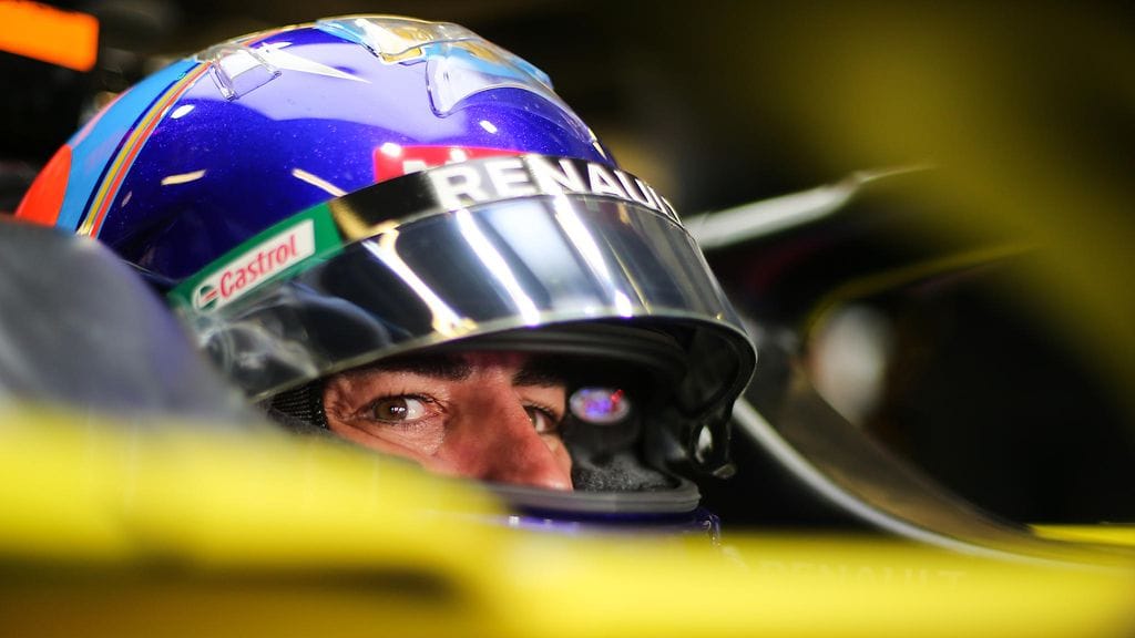 Fernando Alonso oli heti nopeampi kuin kumpikaan Renault'n kisakuskeista oli viime viikonlopun aika-ajoissa.