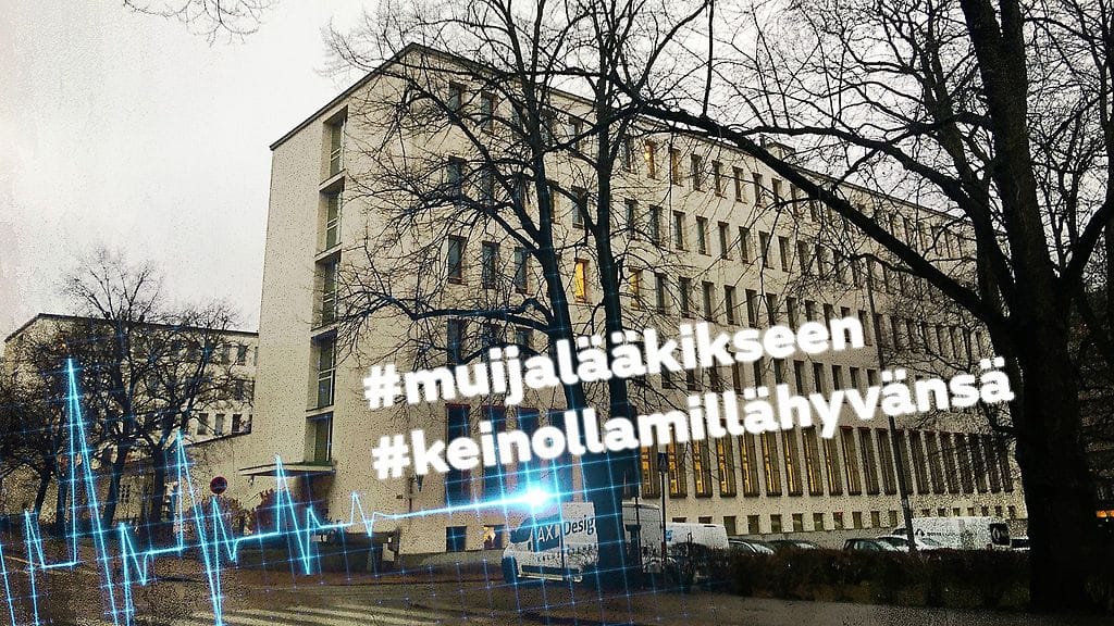 Koepapereita säilytettiin Helsingin Metsätalossa, jossa lääketieteelliseen pyrkineen naisen miesystävä kävi korjaamassa vastausta.