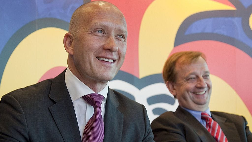 Jarmo Kekäläinen ja Hjallis Harkimo solmivat viisivuotisen sopimuksen vajaat kolme vuotta sitten.