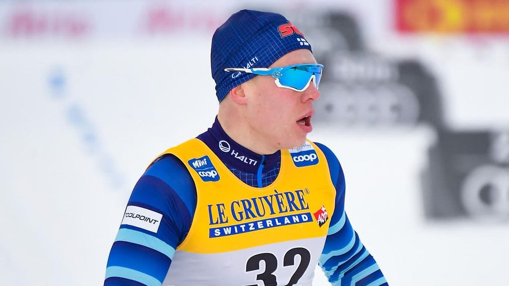 Verneri Suhonen kaatui erävaiheessa.