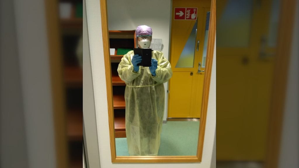 VJ sairalaapappi asu varustus