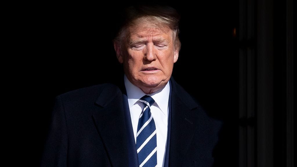 Donald Trump palasi Washingtoniin presidenttikautensa jälkeen.