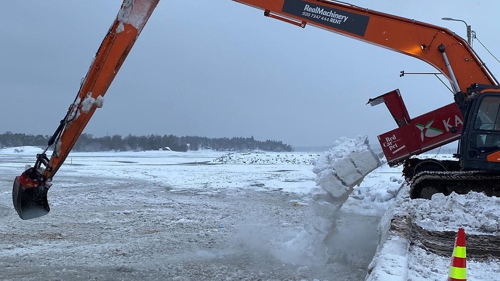 Lumenkaato, Hernesaari, Helsinki