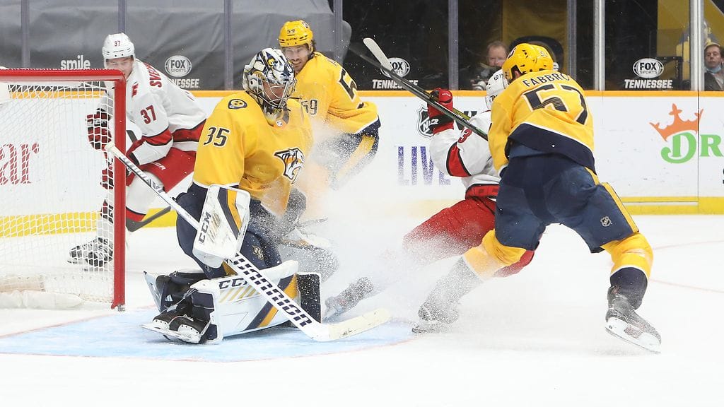 Nashville ja Carolina kohtasivat jo kertaalleen tällä viikolla.