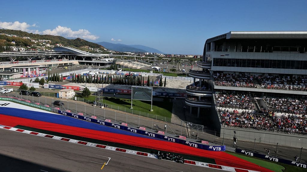 Sochin F1-radalla on ajettu osakilpailuja vuodesta 2014 lähtien.