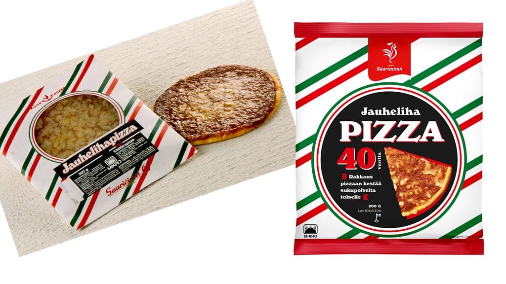 Saarioinen mikropizza 40 vuotta