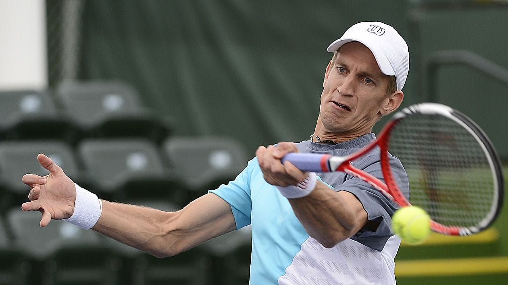 Jarkko Nieminen Indian Wellsissä.