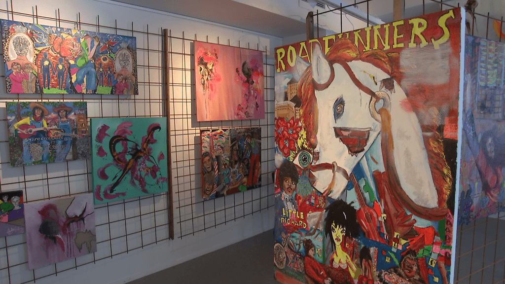 Andy McCoy ja Sofia Zida taide