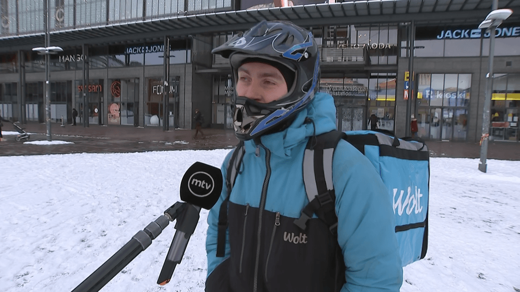 OMA: Wolt-lähetti Timur Fearless, Narinkkatori 31.1.2021