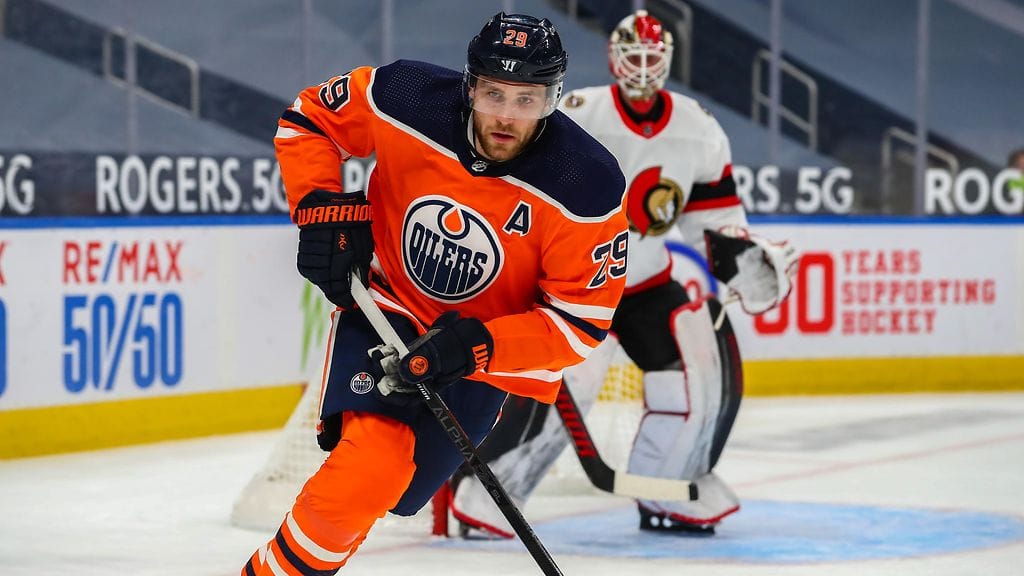 Leon Draisaitl vietti supertehoiltaa.