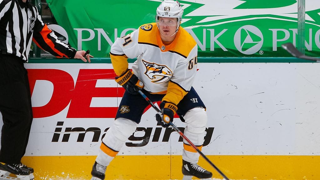 Mikael Granlund teki Nashville Predatorsin 2–4-kavennuksen Tampa Bay Lightningia vastaan.