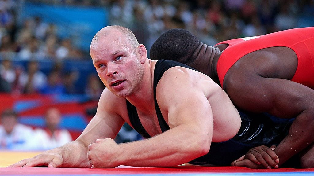 Rami Hietaniemi edusti Suomea painissa Lontoon olympialaisissa.