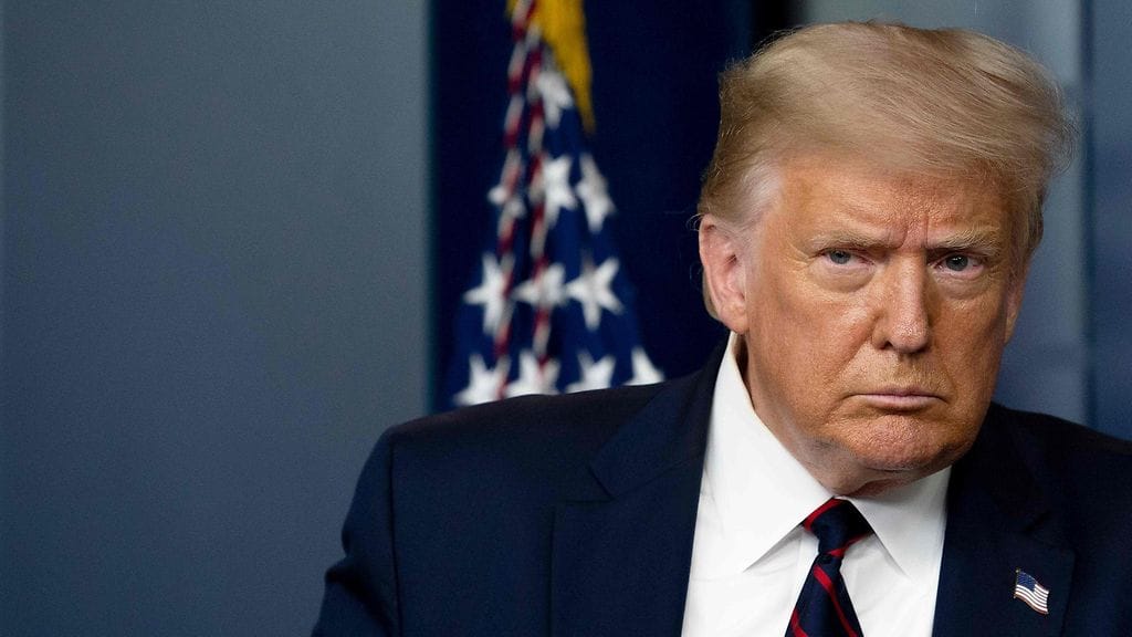 Donald Trump väistyi vallasta vuoden alussa.