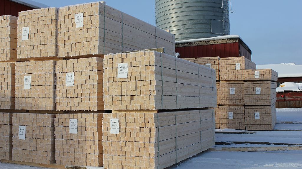 Utajärvi yrityspuisto ulkona