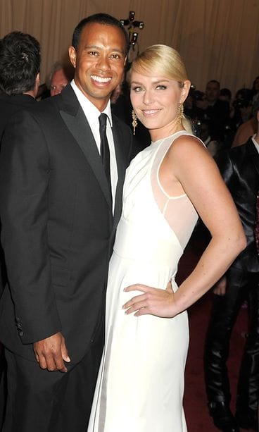 Tiger Woods ja Lindsey Vonn 2013