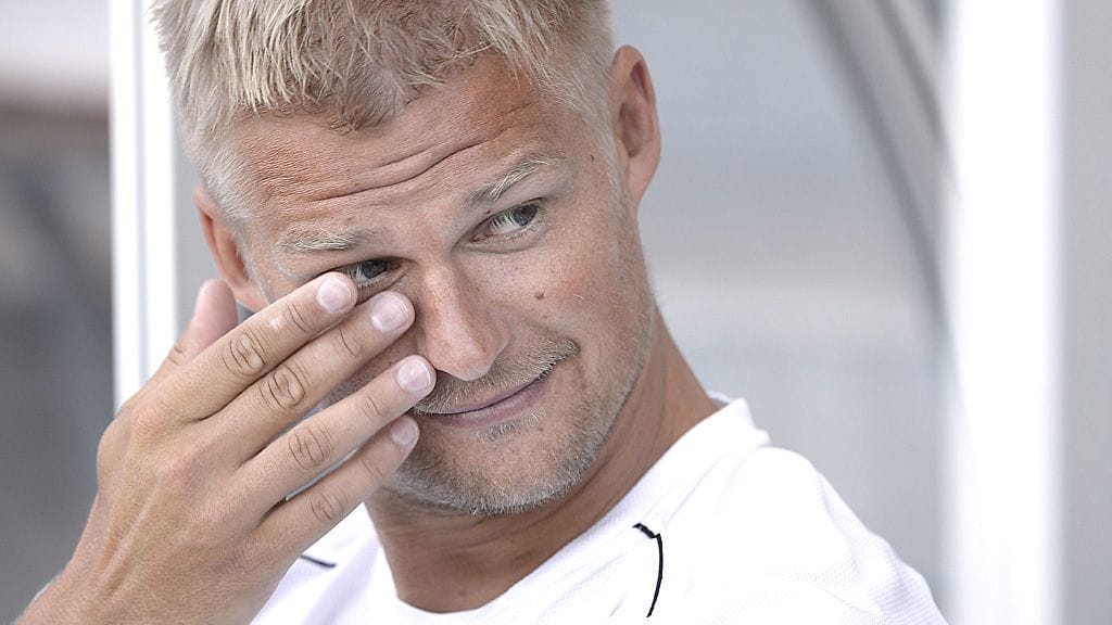 JJK:n päävalmentaja Juha Pasoja.
