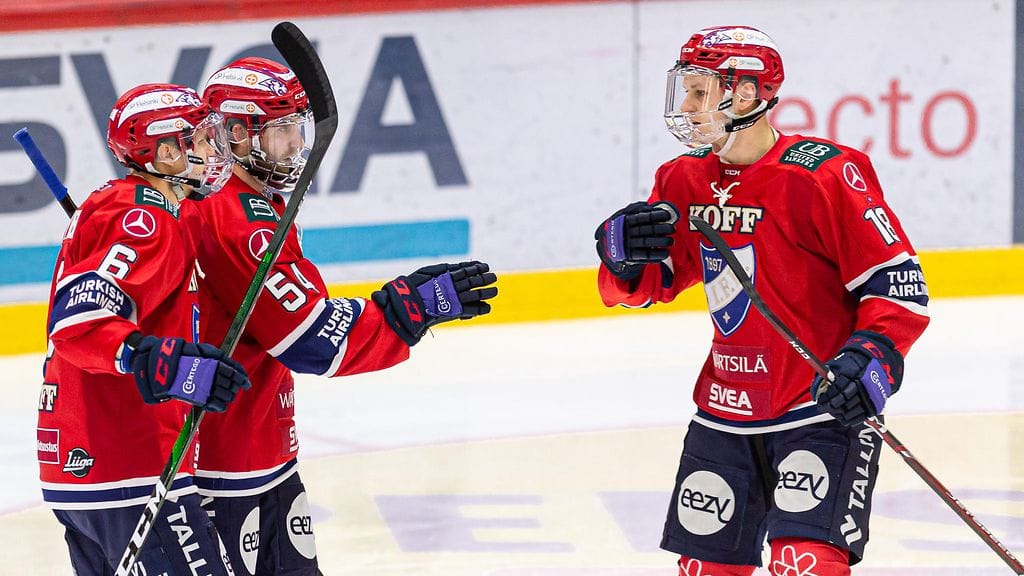 HIFK juhli Sebastian Dykin maalia, joka jäi ottelun ainoaksi.