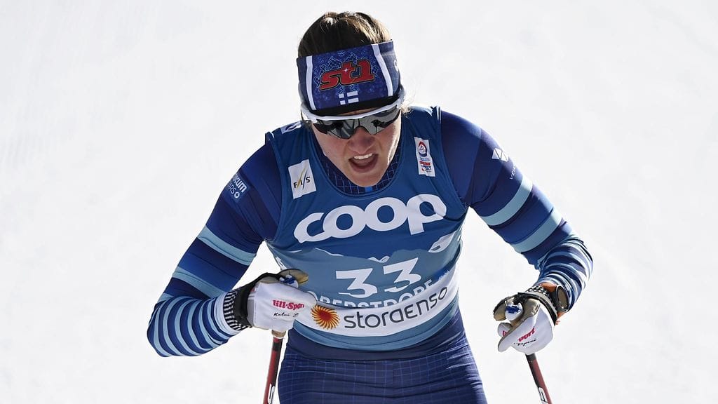 Katri Lylynperä eteni sprintin välieriin ainoana suomalaisnaisena.