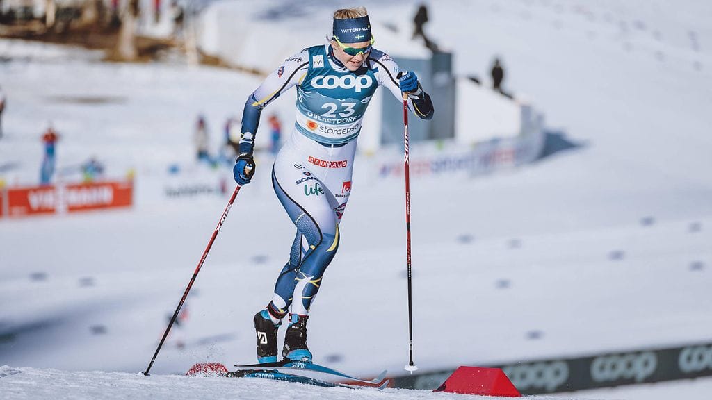 Ruotsin Maja Dahlqvist ei ollut mielissään Norjan Tiril Udnes Wengin kommenteista.