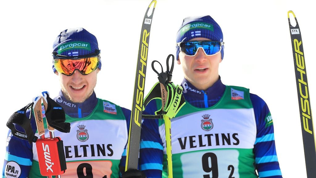 Ilkka Herola ja Eero Hirvonen lähtevät metsästämään mitalia yhdistetyn parisprintissä.