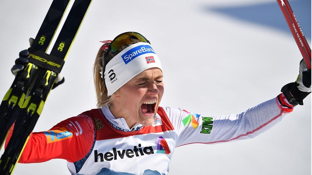 Therese Johaug ei pitänyt Peter Schlickenriederin ehdotuksesta.