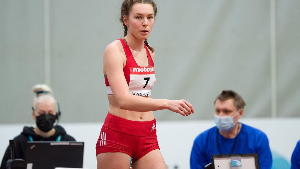 Ella Junnila hyppäsi EM-pronssia Torunissa.