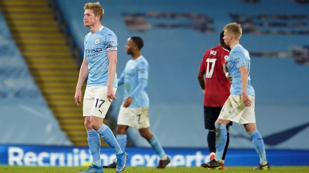 Manchester Cityn 21 ottelun voittoputki katkesi.