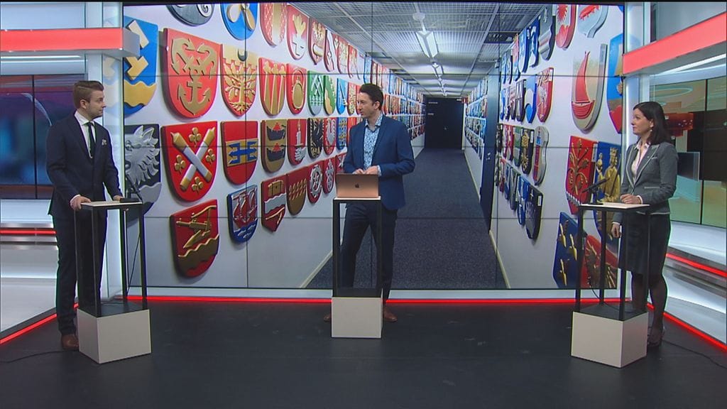 Nurmijärven ja Vihdin kunnanjohtajat Uutisaamussa