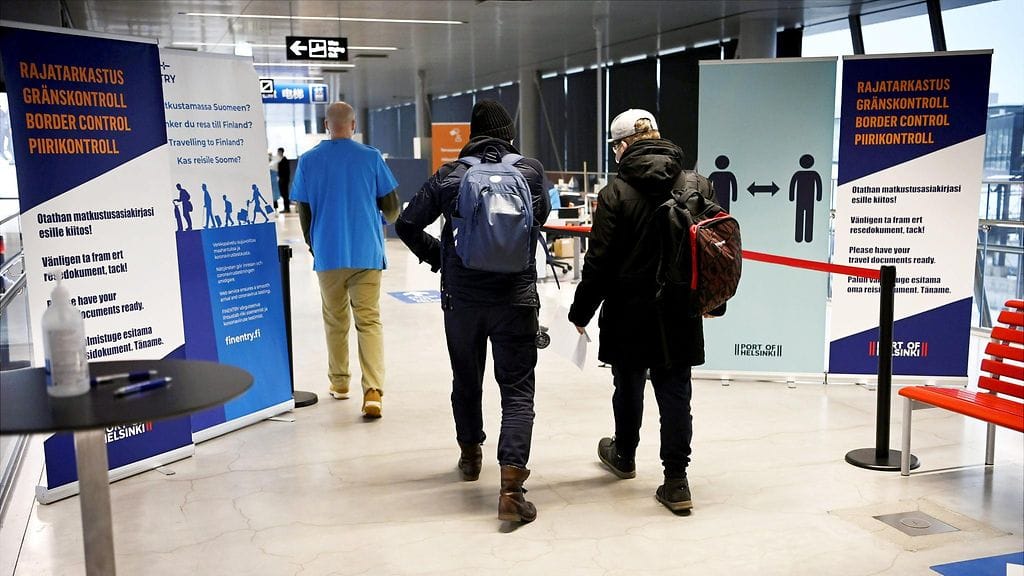 Sisäministeriö odottaa liikenteen kasvavan itärajalla venäläisten matkustushalujen vuoksi. Kuva Helsingin Länsisatamasta helmikuussa 2021.