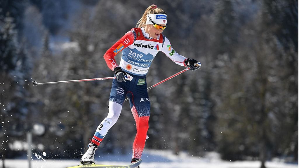 Therese Johaug jättää maailmancupin päätöskisat väliin rannetulehduksen vuoksi.