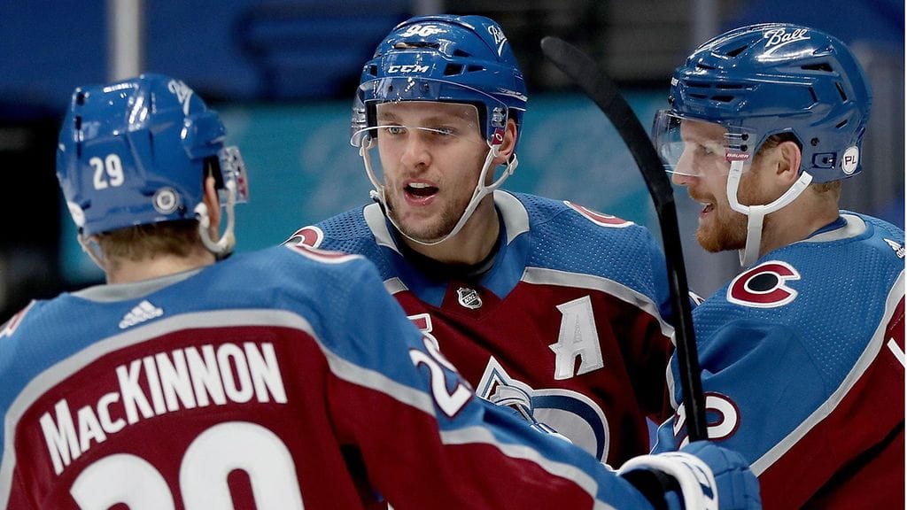 Mikko Rantanen naputti tehot 1+1.