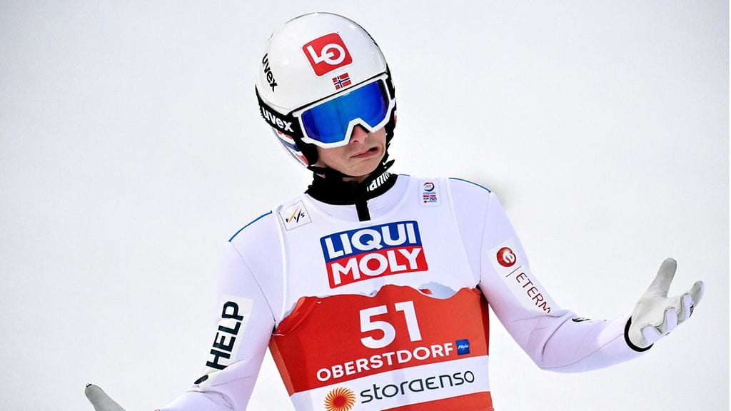 Oberstdorfin MM-kisat jäivät Halvor Egner Granerudilta koronaviruksen myötä kesken.