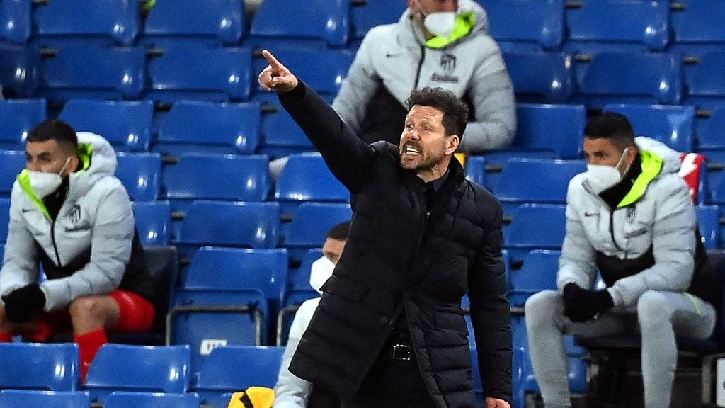 Diego Simeone on luotsannut Atletico Madridia vuodesta 2011 lähtien.