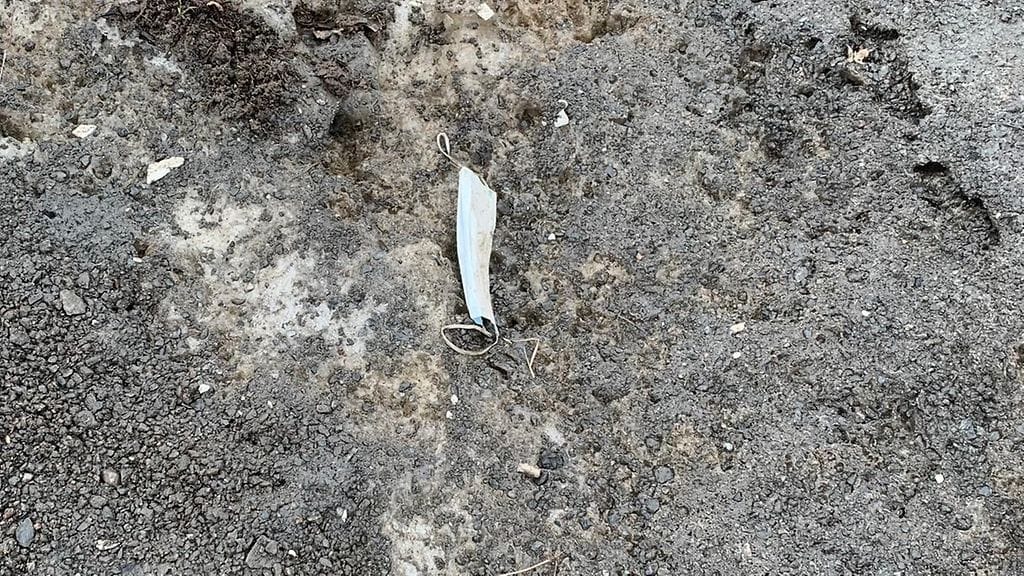 Aarikkalan lumenkaatopaikka, maski