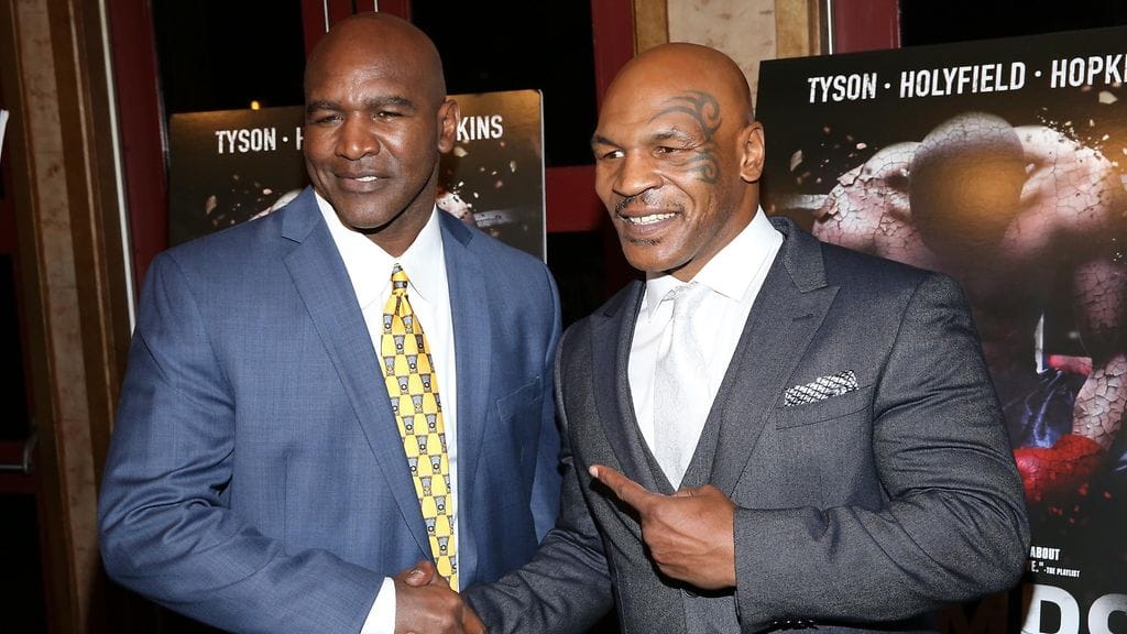 Mike Tyson (oik.) kertoi kohtaavansa Evander Holyfieldin jälleen.