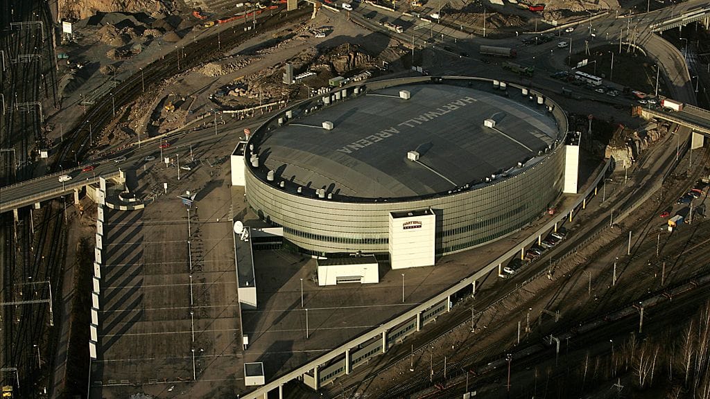 Jääkiekon MM-kisat pelataan Hartwall Areenalla 4.5.-20.5.2012.