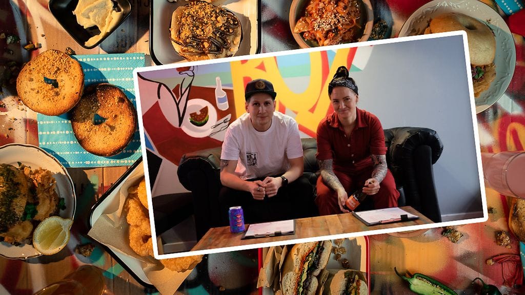 Yeastie Boin Juho Pajunen ja Johanna Nelson.