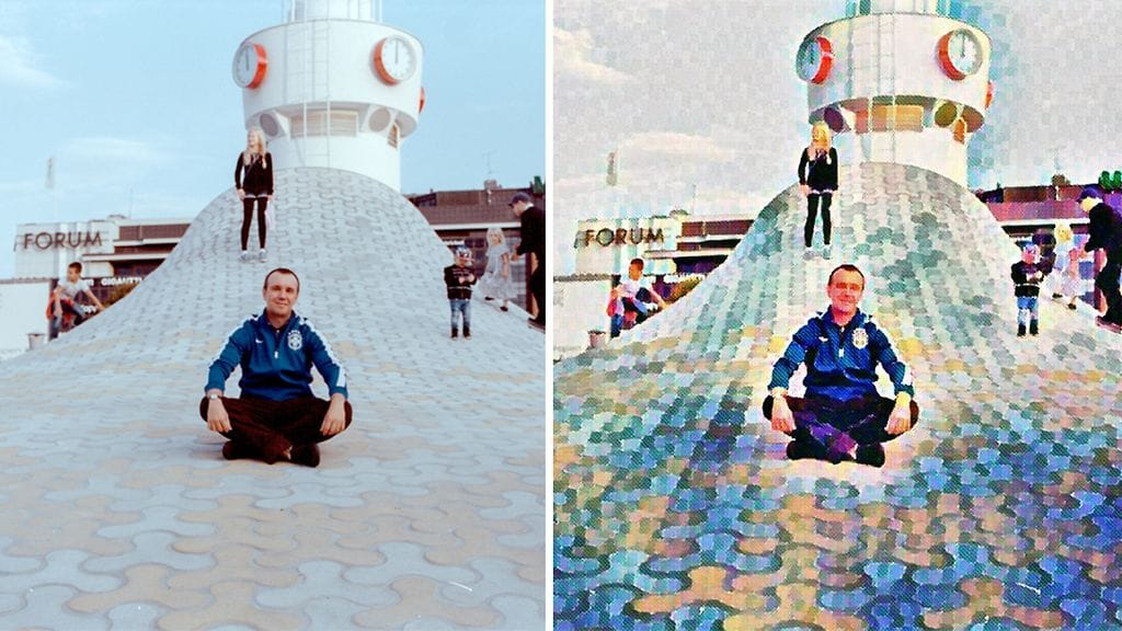 Deep Art Effects kuvakollaasi