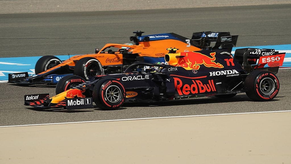 McLaren ja Red Bull olivat hyvässä vauhdissa perjantain toisissa harjoituksissa Bahrainissa.
