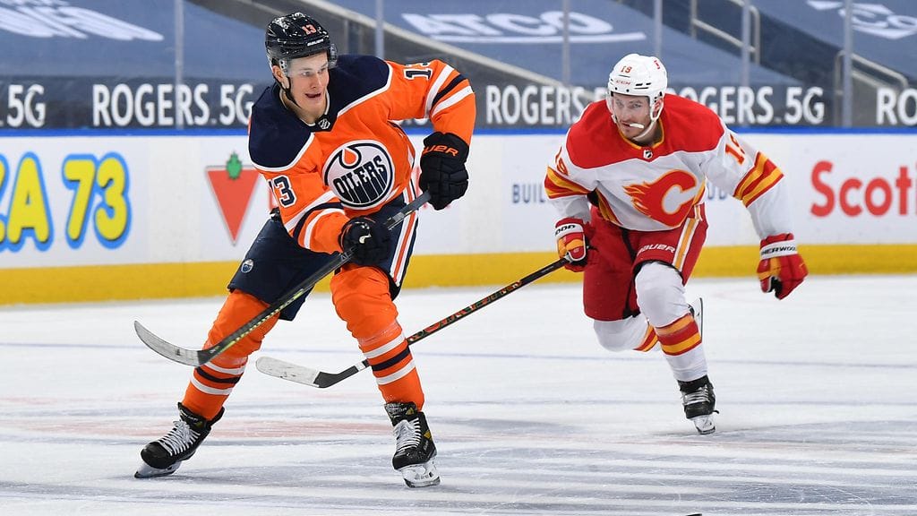 Jesse Puljujärven Edmonton Oilers kaatoi Albertan taistossa Calgary Flamesin.