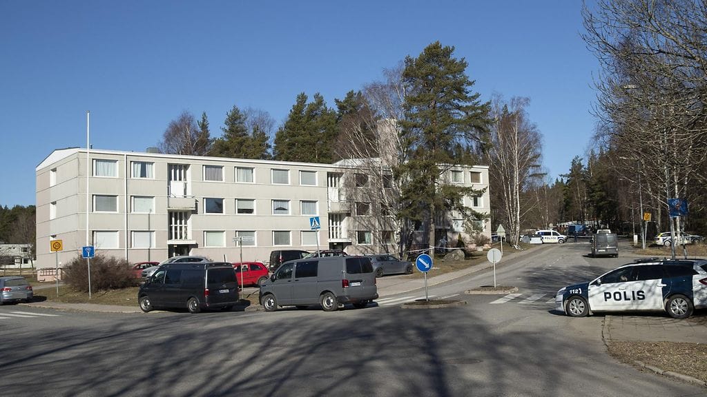 Tässä talossa epäillyt rikokset tapahtuivat.