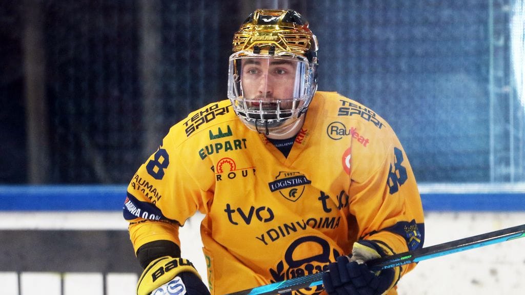 Daniel Audette sai puutavaraa.