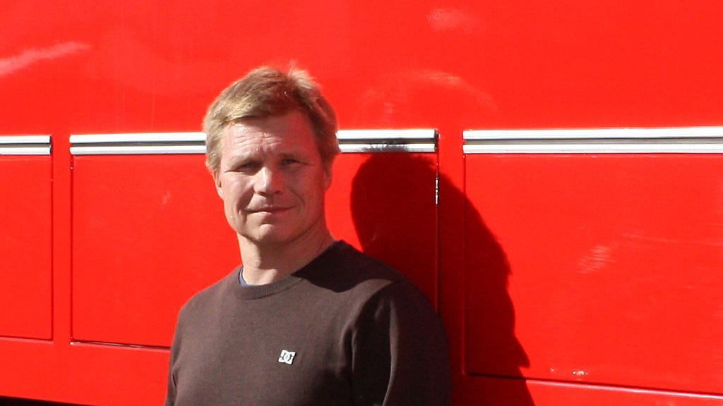 Mika Salo varikolla