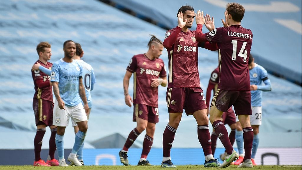 Leeds onnistui yllättämään Manchester Cityn.