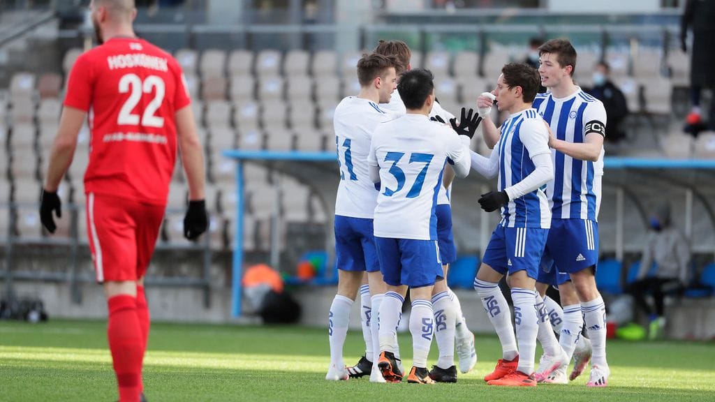 HJK tylytti Interiä.