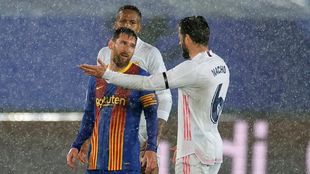 Real Madrid ja Barcelona tahkosivat kiihkeän El Clasicon.